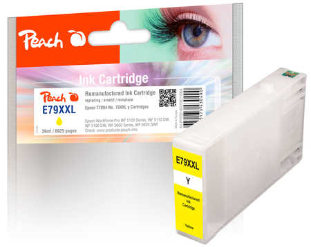 Peach  cartouche d'encre XXL yellow, compatible avec
ID-Fabricant: No. 79XXL y, C13T78944010