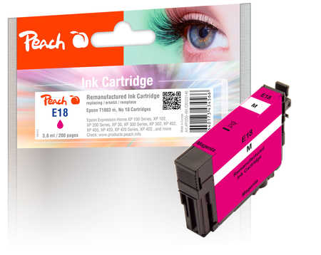 Peach Cartouche d'encre  magenta, compatible avec
ID-Fabricant: No. 18 m, C13T18034010