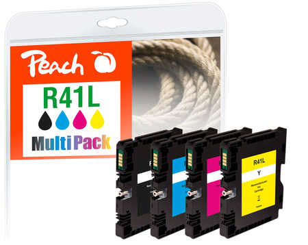 Peach  Combi Pack compatible avec
ID-Fabricant: GC41L, 405765, 405765, 405767, 405768
