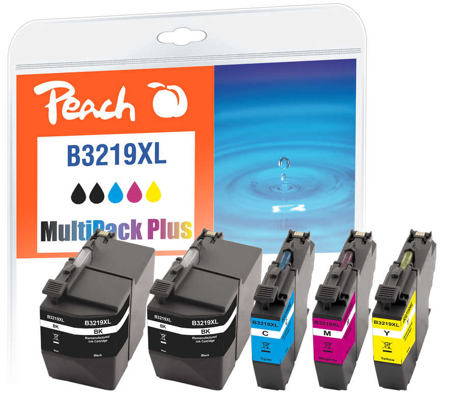 Peach Multipack Plus  compatible avec
ID-Fabricant: LC-3219XL