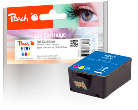 Peach Cartouche d'encre  couleur, compatible avec
ID-Fabricant: No. 267C, C13T26704010