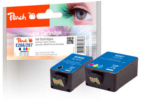 Peach  Multi Pack, compatible avec
ID-Fabricant: No. 266, No. 277, C123T26614010, C13T26704010