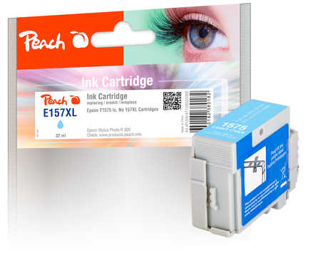Peach  cartouche d'encre light cyan, compatible avec
ID-Fabricant: T1575LC, C13T15754010