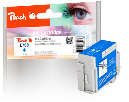Peach Cartouche d'encre  cyan, compatible avec