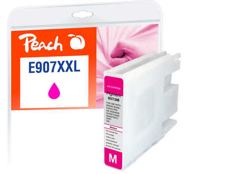 Peach  cartouche d'encre XXL magenta, compatible avec
ID-Fabricant: T9073, No. 907XXLM, C13T90734010