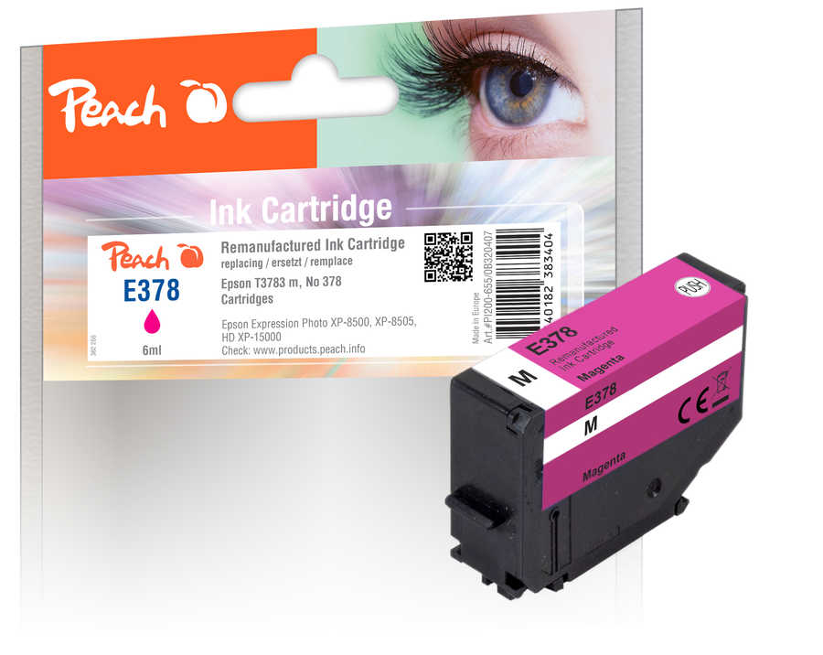 Peach Cartouche d'encre  magenta, compatible avec