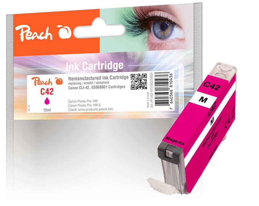 Peach Cartouche d'encre  magenta, compatible avec