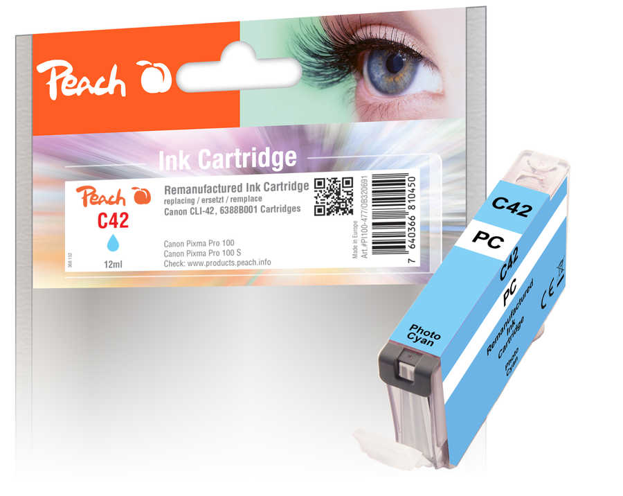 Peach  cartouche d'encre Photo cyan compatible avec