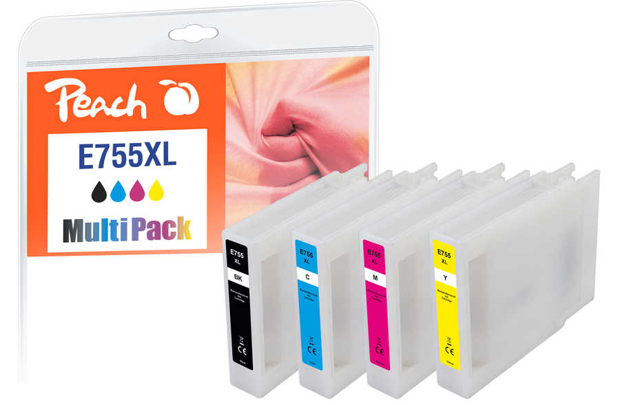 Peach  XL Multi Pack, compatible with
ID-Fabricant: T755XL
