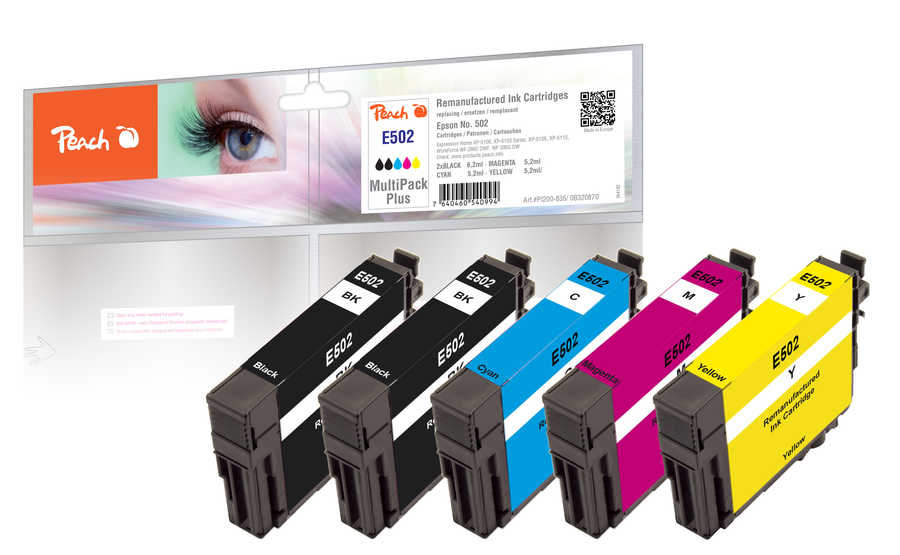 Peach  Multipack Plus, compatible avec
ID-Fabricant: No. 502