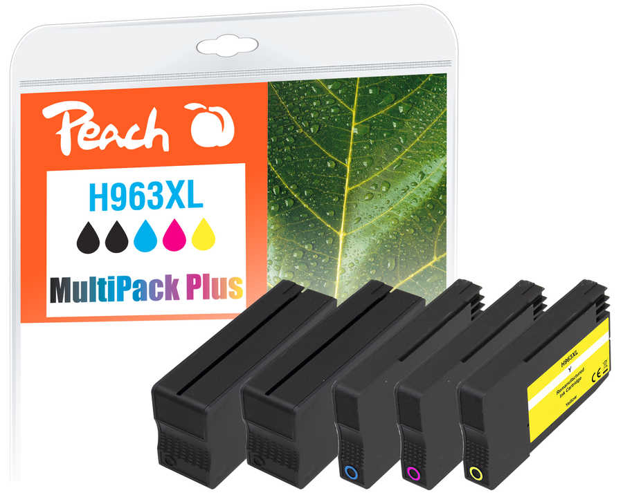 Peach  Multipack Plus avec puce compatible avec
ID-Fabricant: No. 963XL