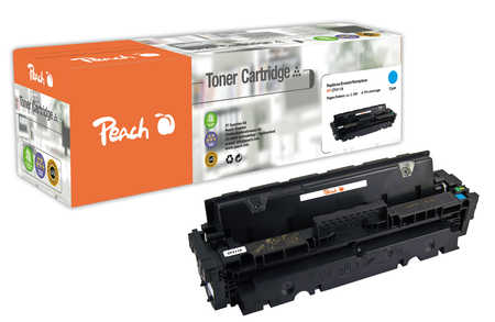 Peach  Cartouche de toner cyan, comapatible avec
ID-Fabricant: No. 410A C, CF411A