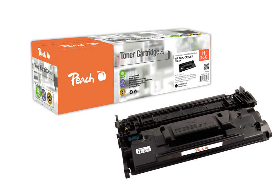 Peach  Toner Module noire, compatible avec
ID-Fabricant: No. 26A, CF226A