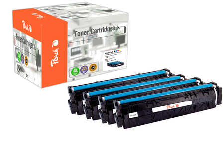 Peach Multipack , compatible avec
ID-Fabricant: No. 203A, CF540A, CF541A, CF542A, CF543A
