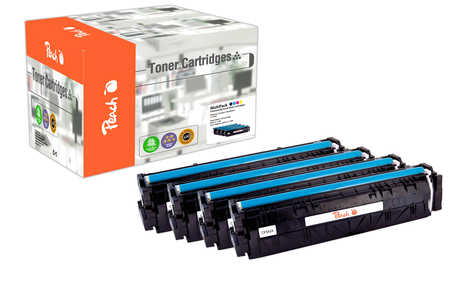 Peach Multipack , compatible avec
ID-Fabricant: No. 203X, CF540X, CF541X, CF542X, CF543X