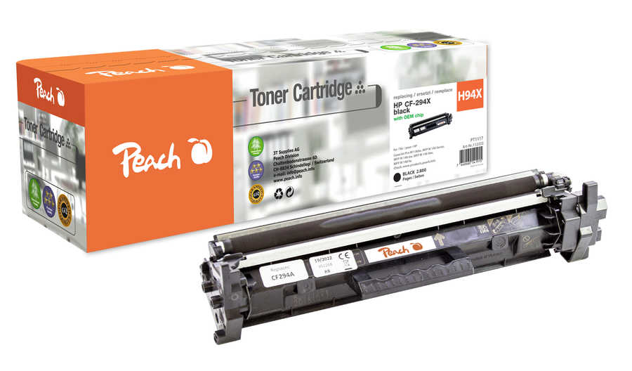 Peach  Toner Module noire, compatible avec
ID-Fabricant: No. 94A, CF294A