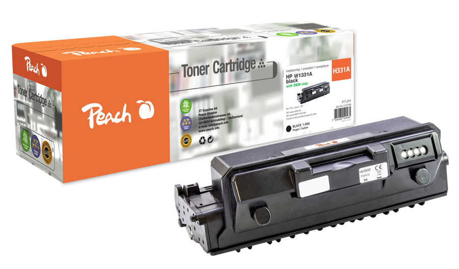 Peach  Toner Module noire, compatible avec
ID-Fabricant: No. 331A, W1331A