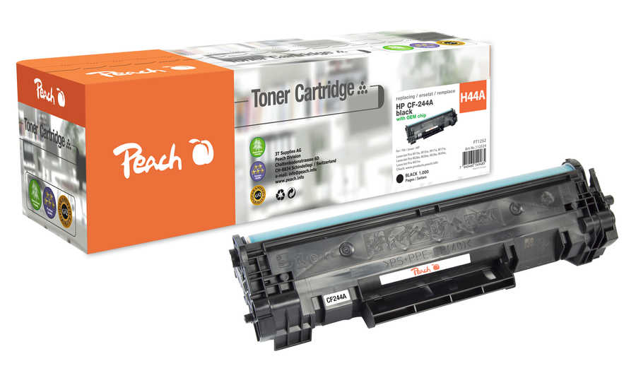 Peach  Toner Module noire, compatible avec
ID-Fabricant: No. 44A, CF244A