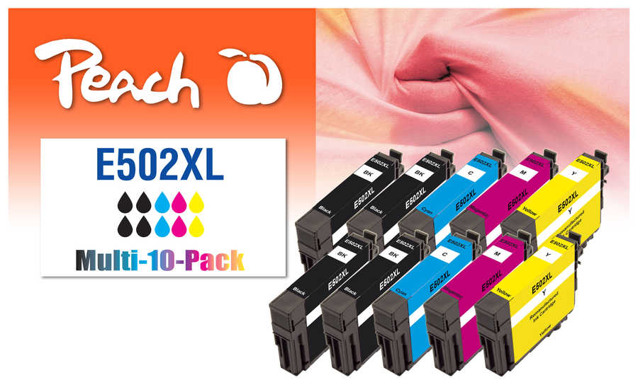 Peach  Pack de 10, compatible avec
ID-Fabricant: No. 502XL