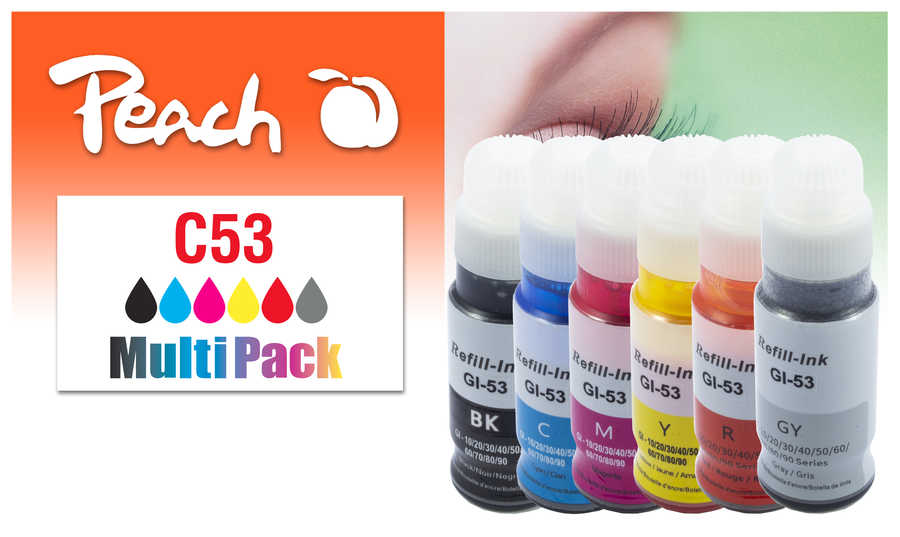 Peach  Multi Pack, compatible avec
ID-Fabricant: GI-53