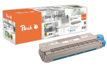Peach  Cartouche de toner cyan, comapatible avec
ID-Fabricant: 43324423
