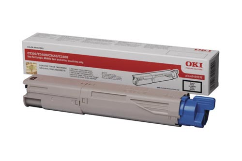 Original Cartouche de toner noir originale
ID-Fabricant: 43459332 OKI C 3300