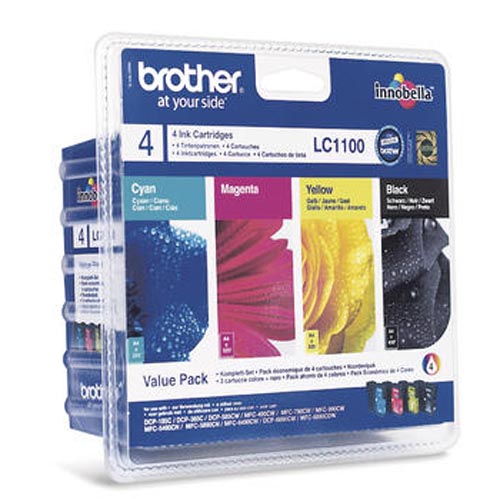 Original Encre originale paquet valeur, noir, couleur
ID-Fabricant: LC-1100VALBP
