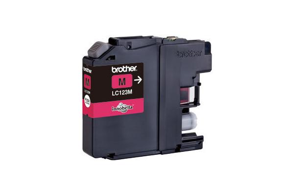 Original Cartouche d'encre magenta originale, 
ID-Fabricant: LC-123M
