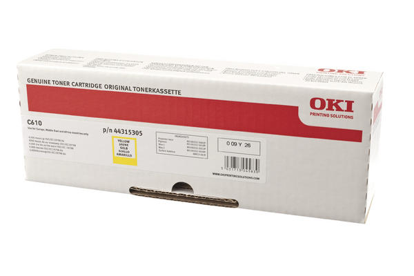 Original Cartouche de toner jaune originale
ID-Fabricant: 44315305