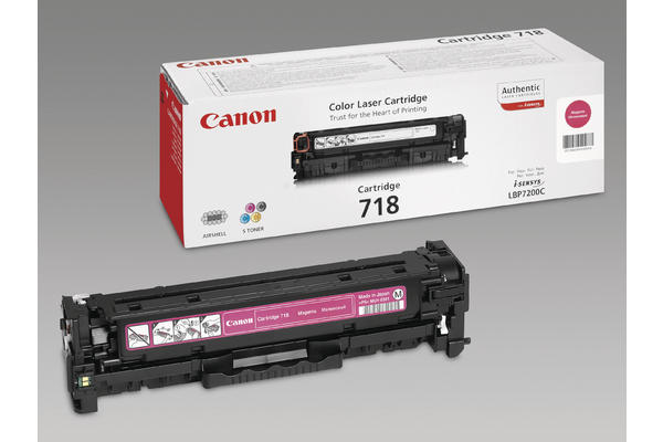 Original Cartouche de toner magenta originale
ID-Fabricant: No. 718M, 2660B002