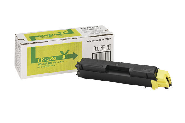 Original Cartouche de toner jaune originale
ID-Fabricant: TK-580Y