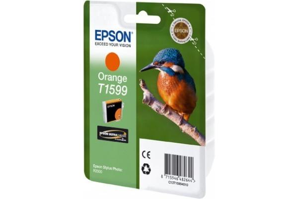 Original Cartouche d'encre orange originale