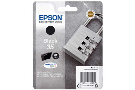 Original Cartouche d'encre noire originale
ID-Fabricant: T3581, No. 35 bk, C13T35814010