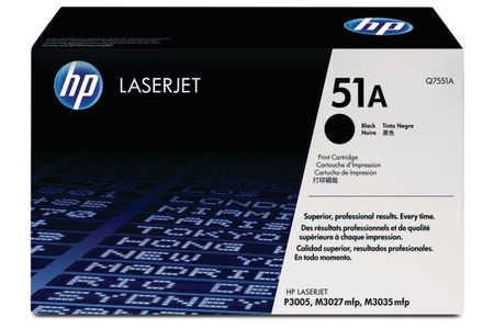 Original Cartouche de toner noir originale
ID-Fabricant: No. 51ABK, Q7551A