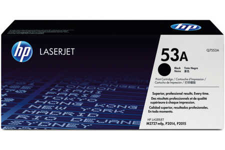 Original Cartouche de toner noir originale
ID-Fabricant: No. 53A BK, Q7553A 