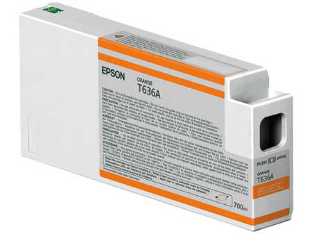 Original Cartouche d'encre orange originale