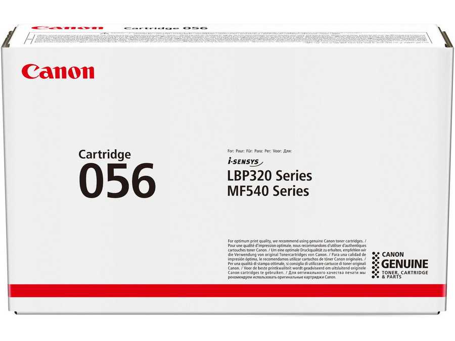 Original Cartouche de toner noir originale
ID-Fabricant: CRG 056L, 3006C002