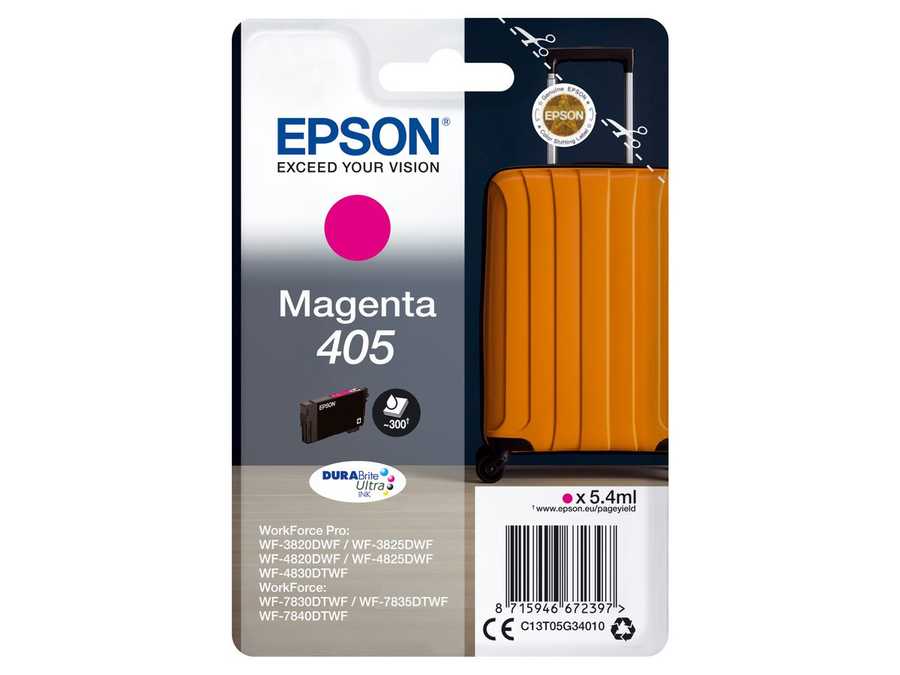 Original Cartouche d'encre magenta originale
ID-Fabricant: No. 405M, T05G34010