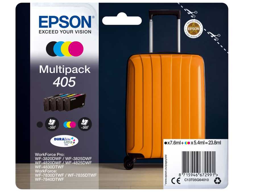 Original e Multipack cartouches d'encre
ID-Fabricant: No. 405, T05G64010