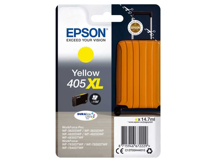 Original Cartouche d'encre jaune originale
ID-Fabricant: No. 405YXL, T05H44010