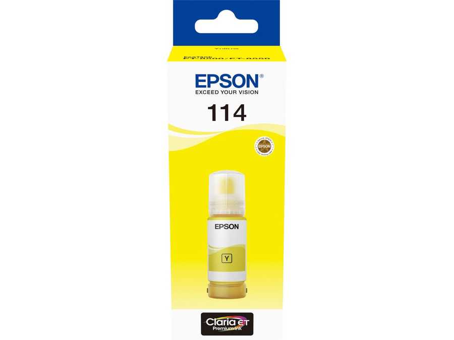 Original e bouteille d'encre jaune
ID-Fabricant: No. 114 y, C13T07B440