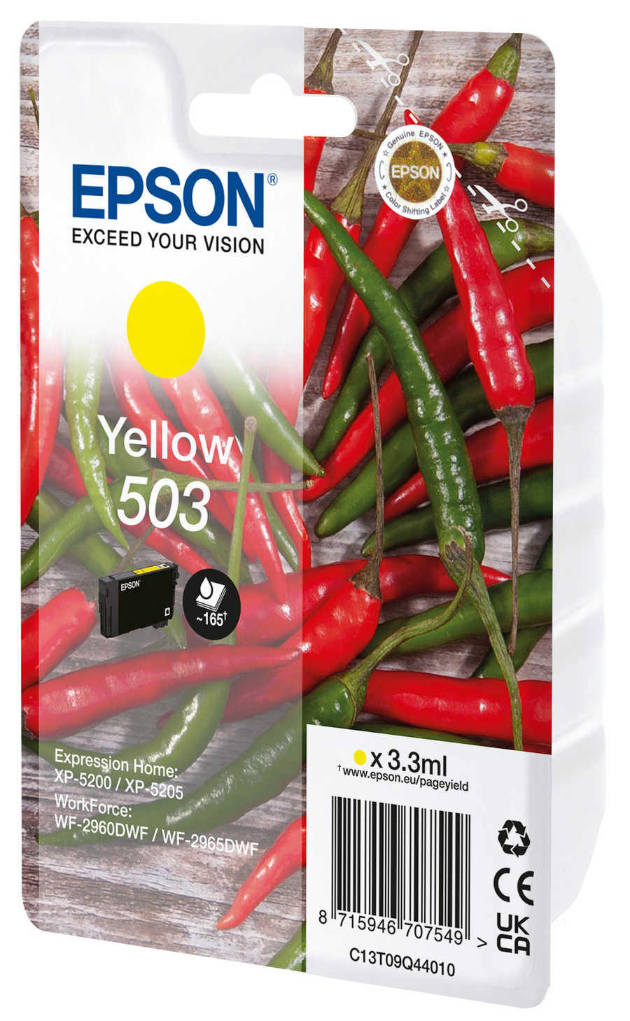 Original Cartouche de toner jaune originale
ID-Fabricant: No. 503, T09Q440