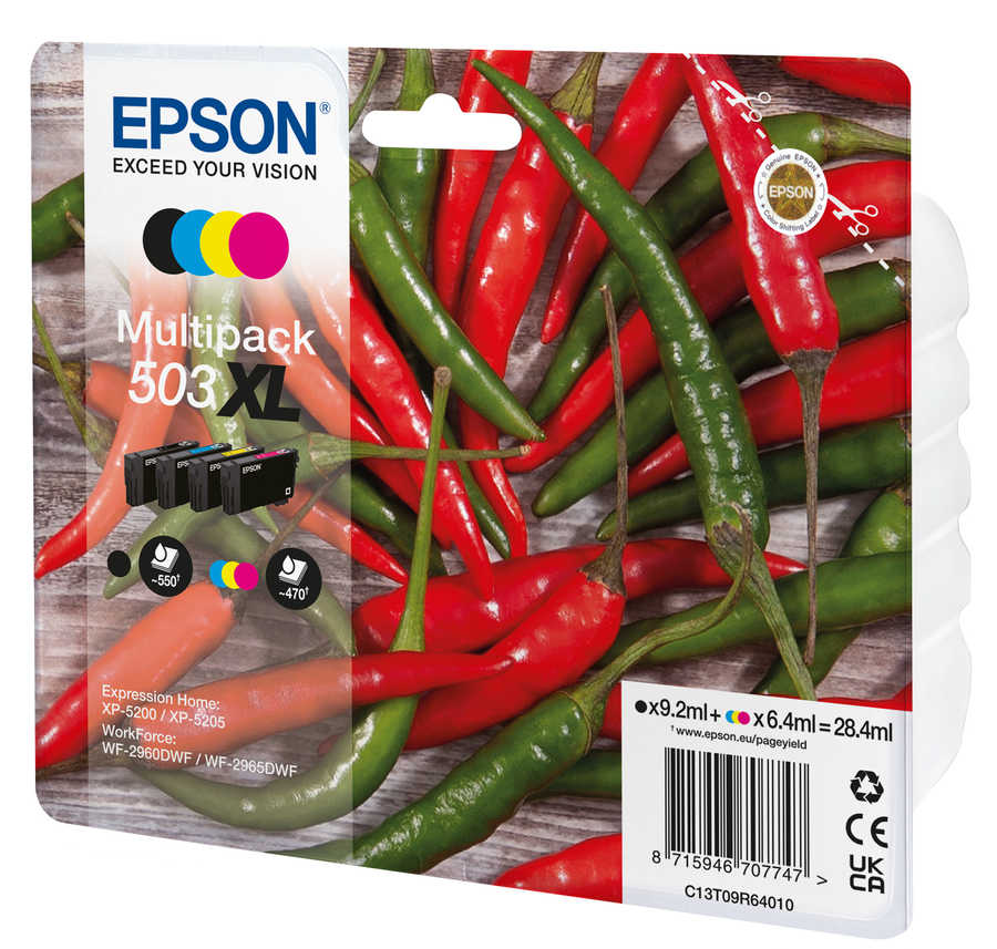 Original e Multipack cartouches d'encre
ID-Fabricant: No. 503XL, T09R640