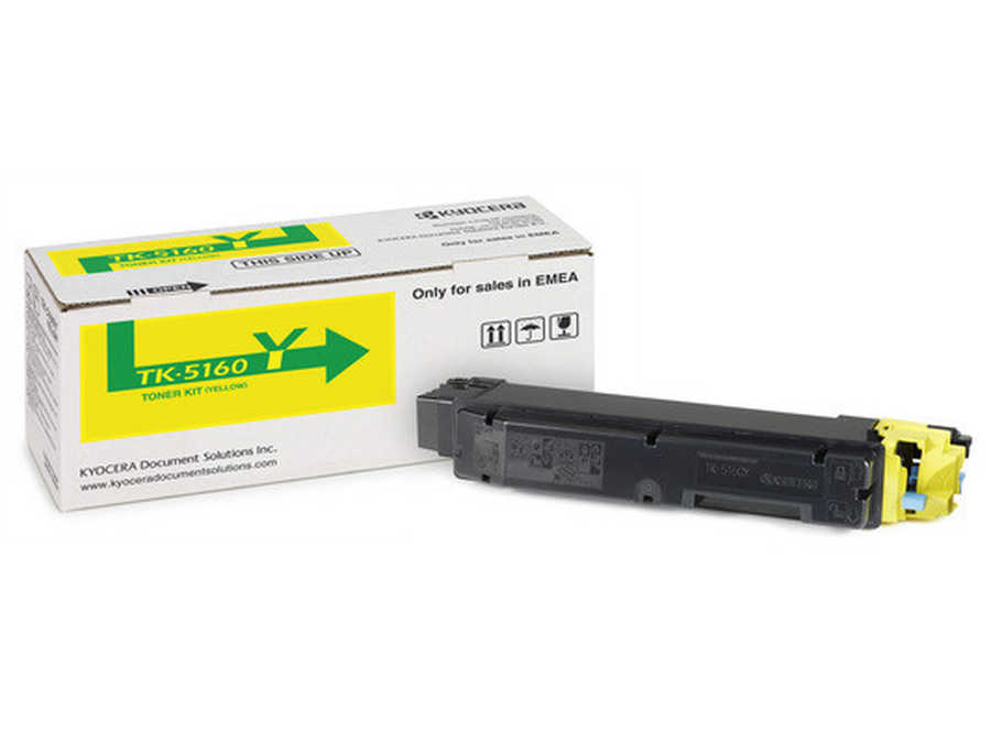 Original Cartouche de toner jaune originale
ID-Fabricant: TK-5160Y, 1T02NTANL0