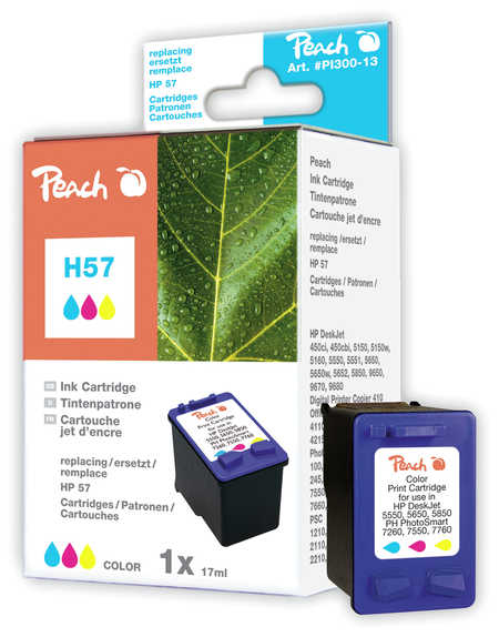 Peach Tête d'impression  couleur, compatible avec
ID-Fabricant: No. 57, C6657AE
