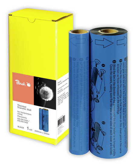 Peach  Thermal Transfer Rolls, compatible with