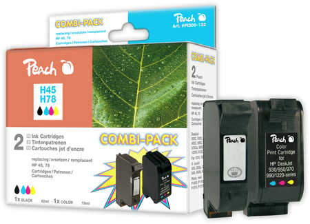 Peach  Multi Pack, compatible avec
ID-Fabricant: No. 45, No. 78, 51645A, C6578D