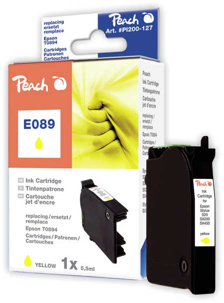 Peach Cartouche d'encre  jaune, compatible avec
ID-Fabricant: T0894 y, C13T08944011