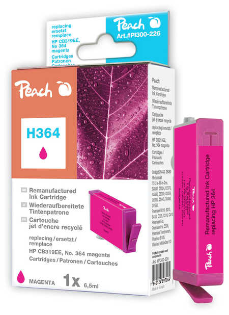 Peach  cartouche d'encre magenta compatible avec
ID-Fabricant: No. 364 m, CB319EE