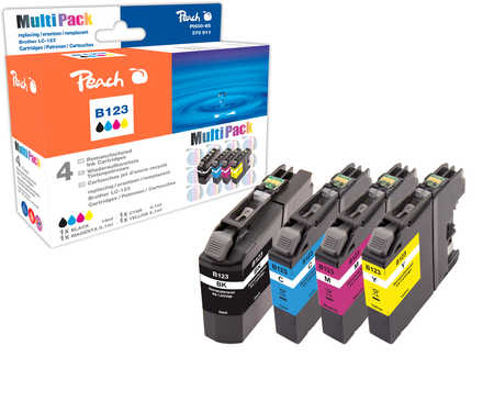 Peach Multipack , compatible avec
ID-Fabricant: LC-123VALBP